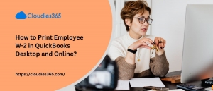 How to Print Employee W-2 in QuickBooks Desktop and Online?